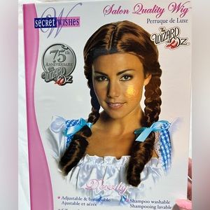 Secret Wishes Dorothy Wizard of Oz Adult Wig
